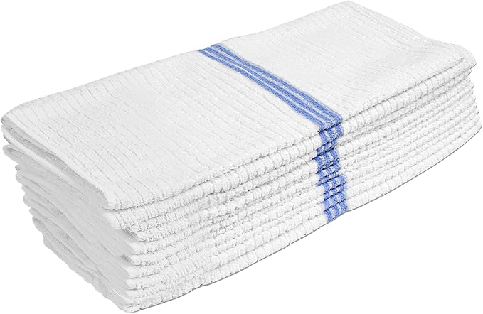 Ribbed Microfiber Bar Mop Towels